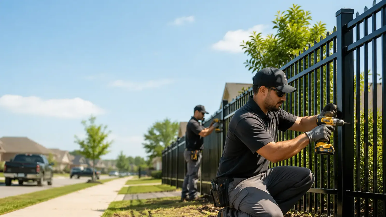 Metal Fence Installation in Harborton, VA